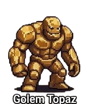 Topazový Golem